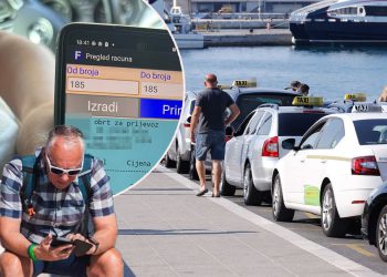 SKANDAL NA SPLITSKIM ULICAMA Turistička ‘divna’ priča koja će obići svijet: Pogledajte račun za vožnju od samo 2.6 kilometra!