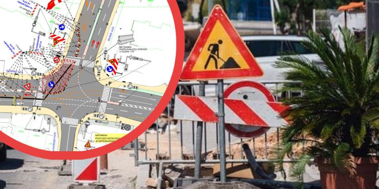SPLIĆANI, NEMOJTE DA VAS IZNENADI Na frekventnom križanju dolazi do promjene zbog ogromnog infrastrukturnog zahvata! Evo koliko će trajati radovi