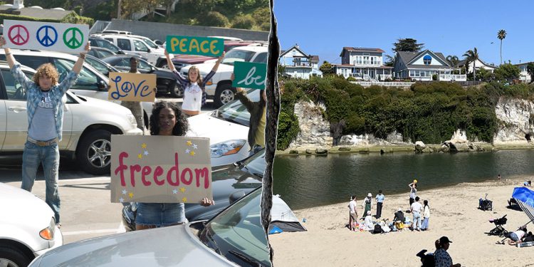 Santa Cruz ‘otporni na’ Protest značajke ’86 47 ‘poruka usred poziva na ljubaznost