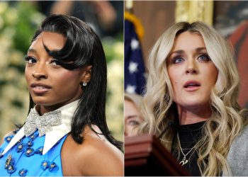 Simone Biles eksplodira ‘uistinu bolesno’ Riley Gaines zbog komentara na juniorskog trans -a sportaša