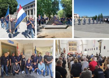 Škverski dragovoljci obilježili 34. godišnjicu osnivanja 114. brigade ZNG, prve pričuvne brigade u RH