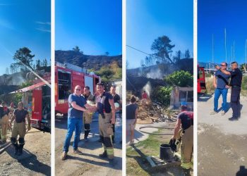 Splitski požar bio je vrlo ozbiljan, ali su vatrogasci ponovno bili na visini zadatka. Dvije kuće bile su ugrožene, a hrabre gasitelje posjetio je dogradonačelnik Bilić: “Donio sam ljudima malo vode, to mi je prvo palo na pamet. Trebamo se paziti i čuvati”