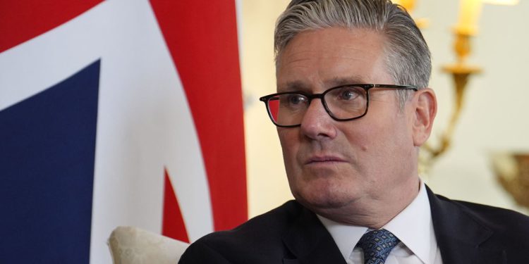 Starmer se odupire prepoznavanju jednostranog palestinske države kako se radno podjela produbljuje