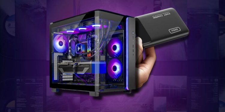 Switch Power Bank, Death Stranding Vinyl, Skytech PC, and Game Bundle