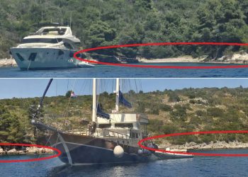 TKO ŠLJIVI PRAVILNIK? Nautičari na Hvaru se privezuju tako da zauzmu cijelu uvalu