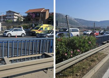 Teški krkljanac baš u vrijeme kad se ide na posao. Sudarili se na Smokoviku