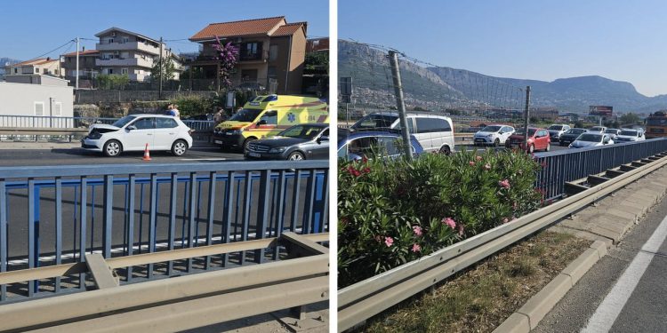 Teški krkljanac baš u vrijeme kad se ide na posao. Sudarili se na Smokoviku