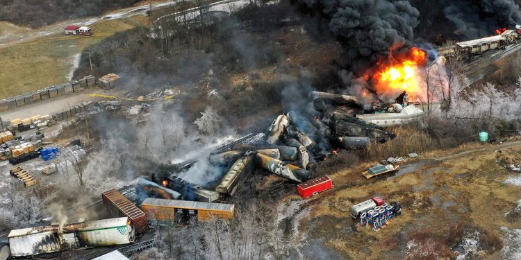 Trump administrator pokreće studiju o učincima otrovnih vlakova u Istočnoj Palestini