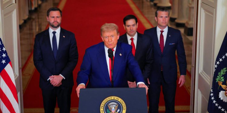 Trump kaže da Iran postiže “spektakularni vojni uspjeh” i upozorava “nasilnik” iran da “sklopi mir” ili se suoči s “većim” napadima