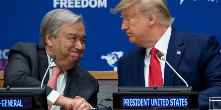 Trump vodi globalni mir jer šef UN -a zarađuje više, ali daje manje rezultata