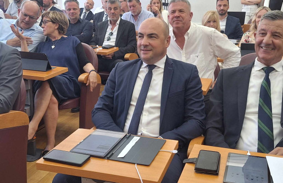 U novim ulogama: Bivši župan predsjednik Županijske skupštine, Pezo novi župan