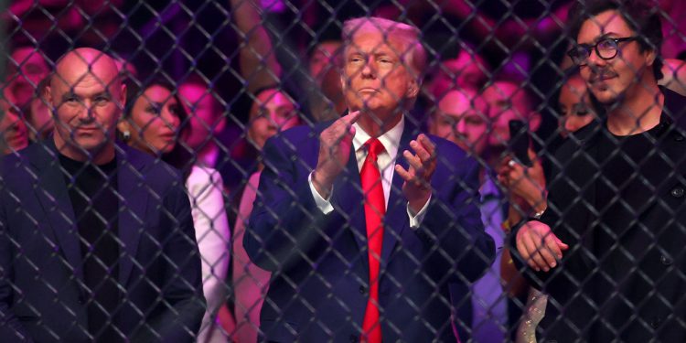 UFC obožavatelji pomiješali su osjećaje prema Trumpu uoči njegovog pojavljivanja na meču