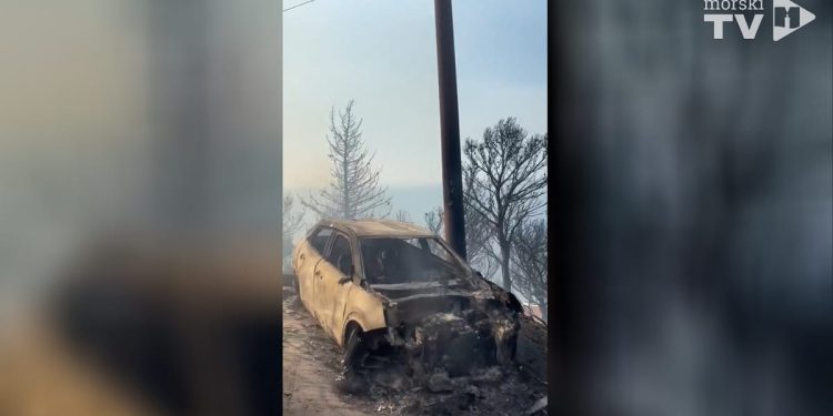 VIDEO Drama između Makarske i Omiša – Izbio novi požar, 250 vatrogasaca na terenu!