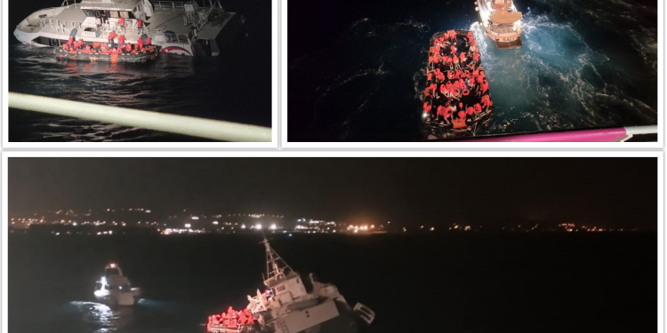 VIDEO Kod Zadra tone katamaran Melita, evakuacija putnika u tijeku!