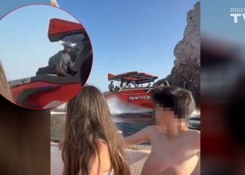 VIDEO Luđak se gliserom zaletio između hridi kod Dubrovnika i umalo napravio tragediju obitelji u čamcu!