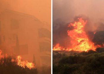 Vatrogasci iz Gata objavili dramatičnu snimku. Pogledajte samo tu vatrenu buktinju