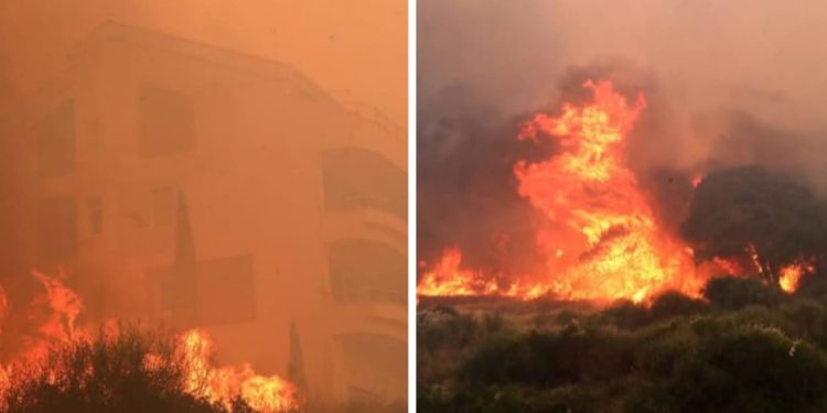 Vatrogasci iz Gata objavili dramatičnu snimku. Pogledajte samo tu vatrenu buktinju