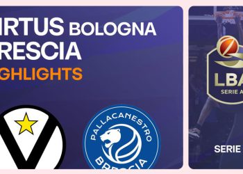 Video Virtus Bologna-Brescia Race 1 90-87: Istaknite