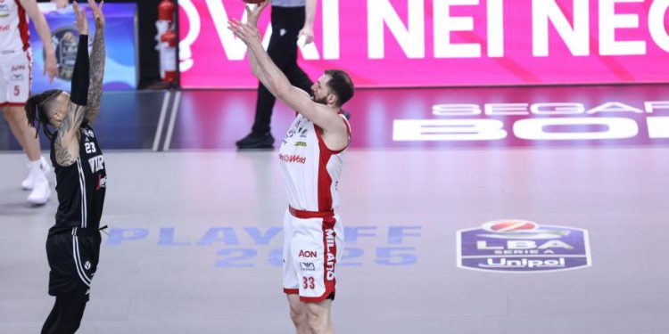 Virtus Bologna-Olimpia Milan 66-85, ističe utrku-2