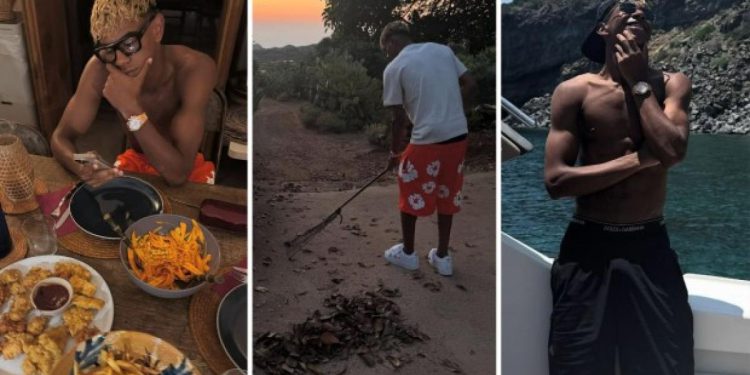 Yamal na odmoru u Pantelleria: Fotografije zvijezde Barcelone na otoku