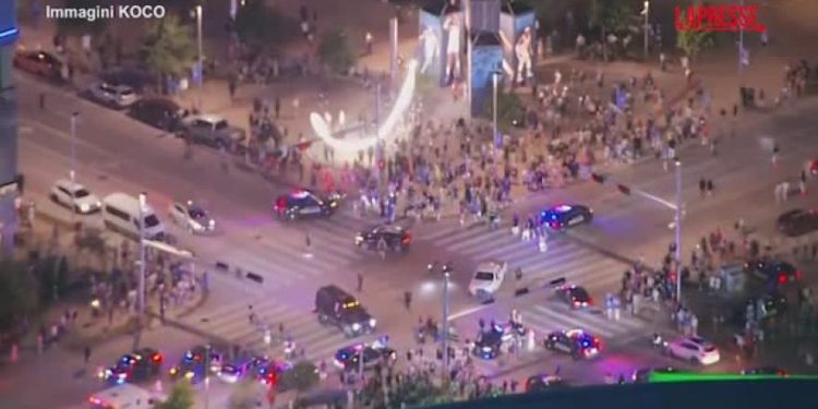 Zabava na ulicama Oklahoma Cityja