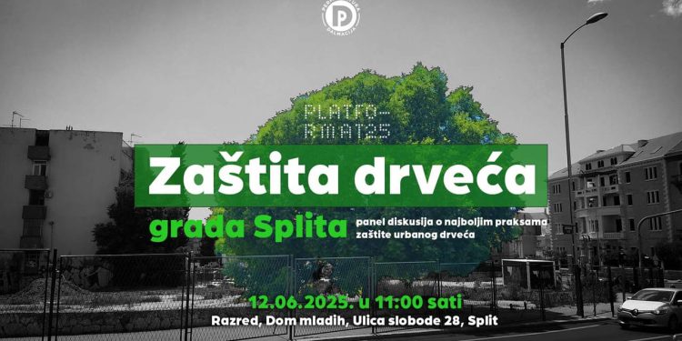 Zeleni Split je moguć: Dođite na panel o očuvanju drveća