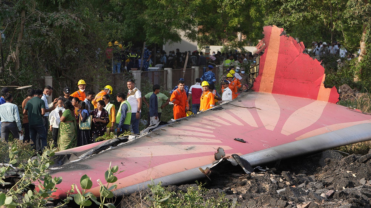 Air India Boeing Jet Crash mjesto