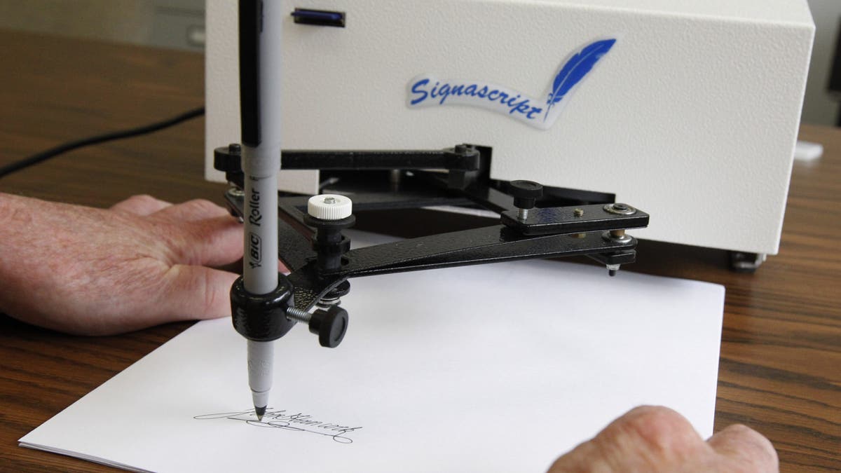 Trumpov objašnjenje autopen