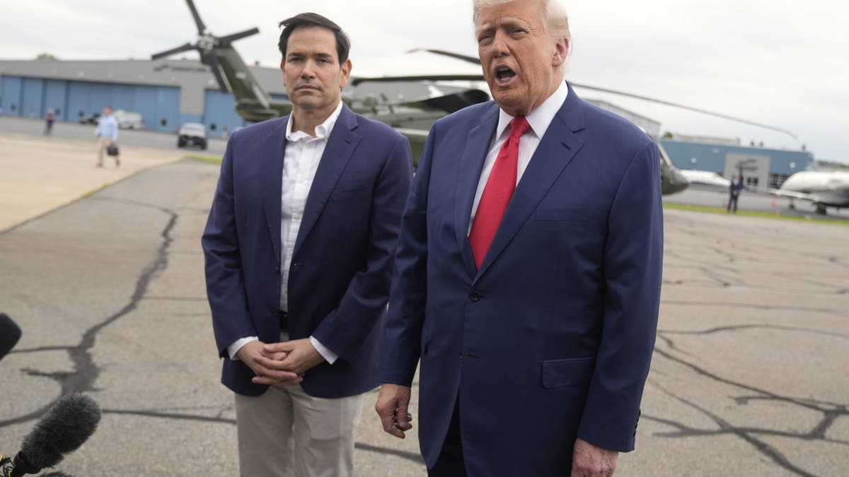 Marco Rubio i Donald Trump
