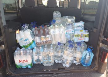 Nešto više Splićana se odazvalo za donaciju vode. Sve prikupljeno ide put Omiša