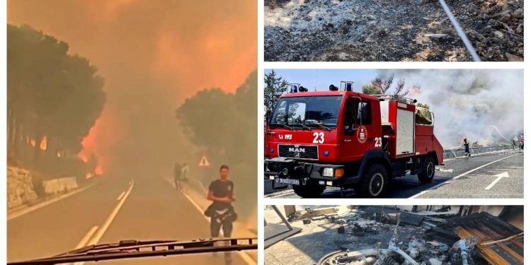 FOTO Galerija užasa – Vatrogasci objavili jezivu snimku, pogledajte što je ostalo nakon buktinje u Pisku –