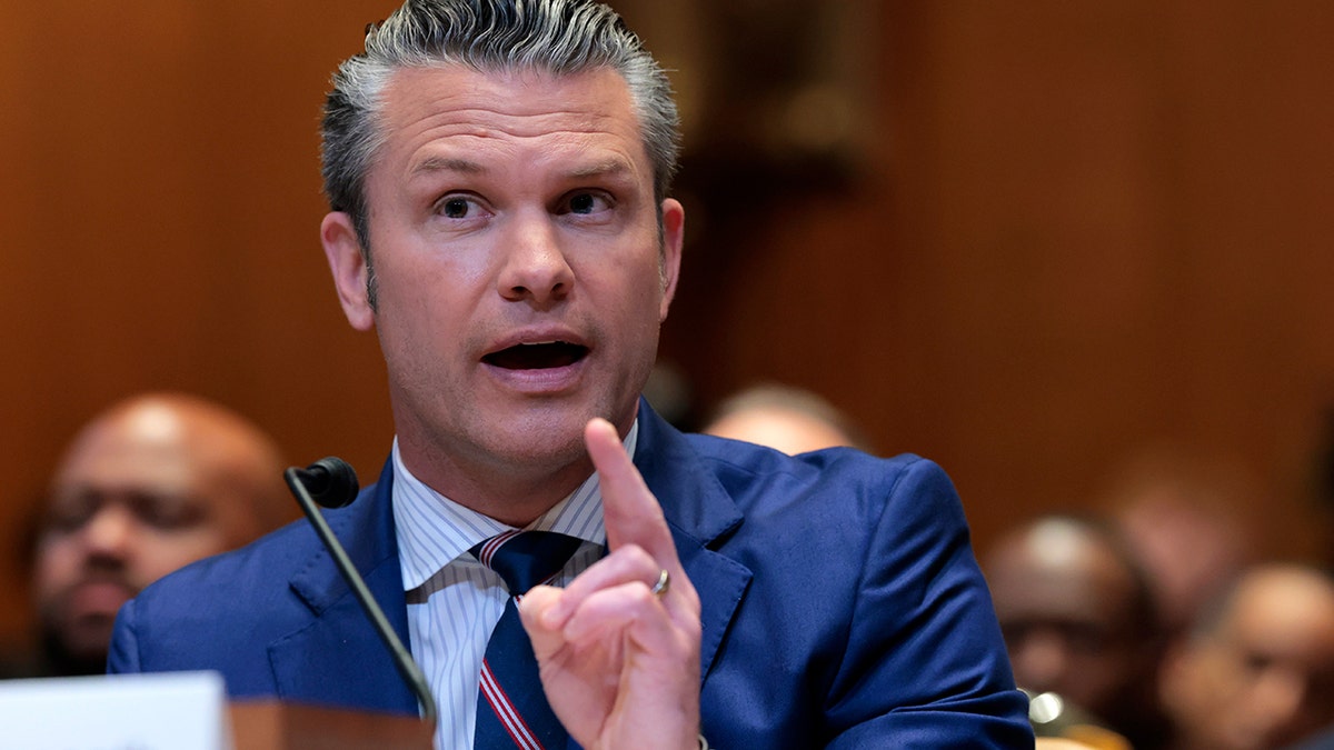 Hegseth tijekom saslušanja Senata