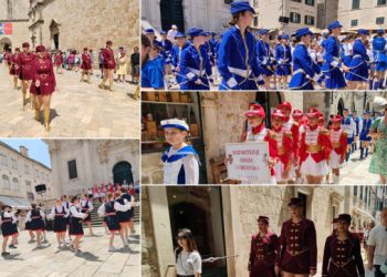 Lifestyle − Stradun u znaku mladosti i veselja: Mažoretkinje prolaznicima uljepšale dan (FOTO/VIDEO)