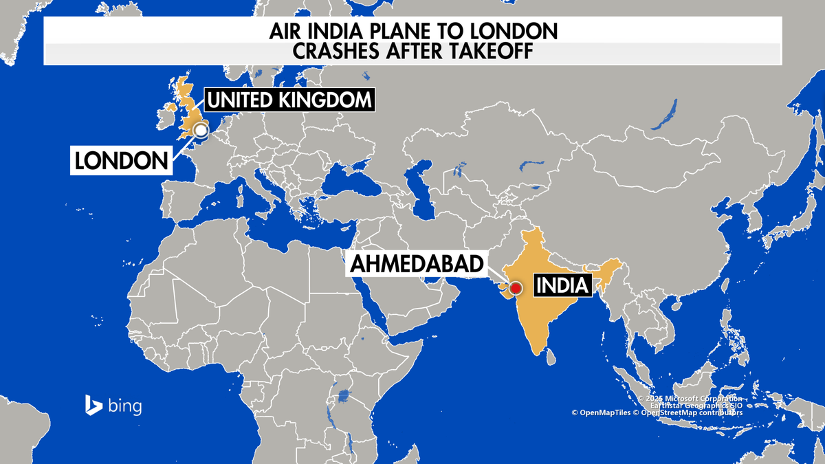 Karta sudara leta Air India
