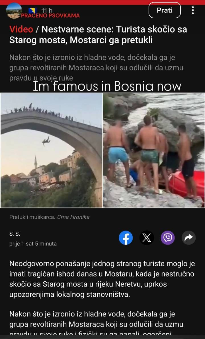 Objava na društvenim mrežama