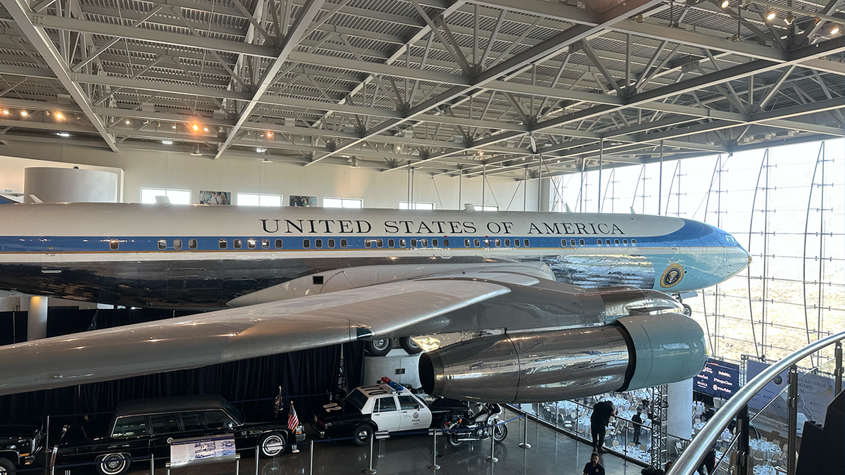 AF1 u knjižnici Reagan