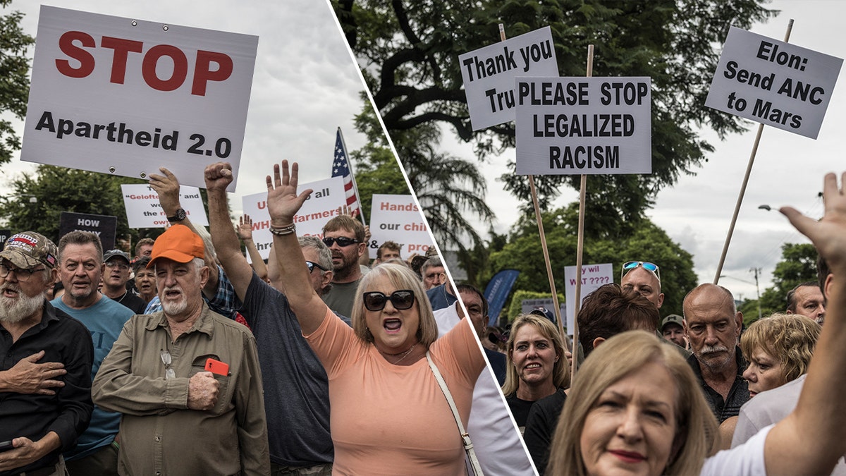 Južnoafrikanci prosvjeduju u korist Trumpa i protiv njihove vlade