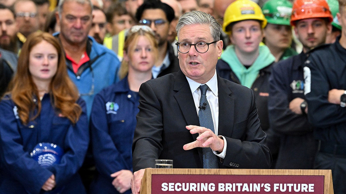 Starmer daje adresu u tvornici Scotland