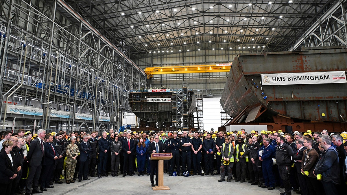 Konferencija za novinare Starmer sa radnicima tvornice u Škotskoj