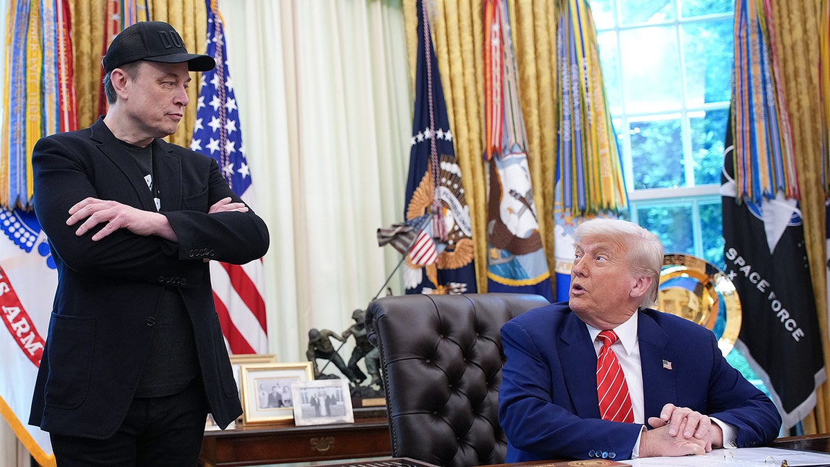 Predsjednik Donald Trump i Elon Musk