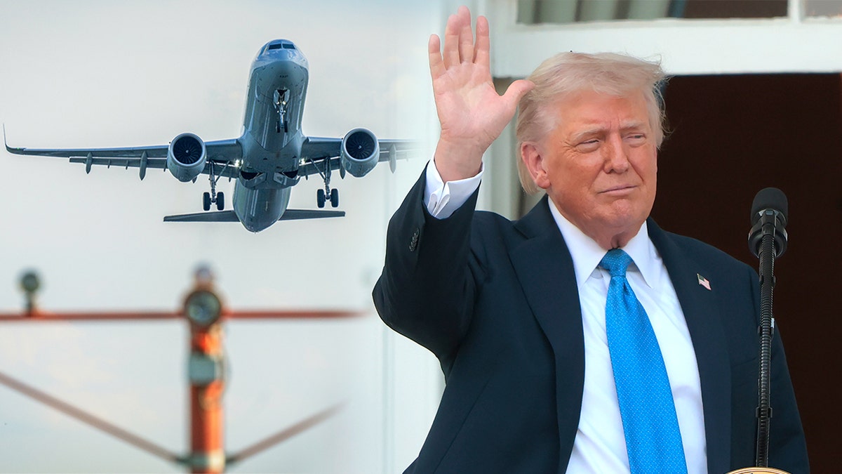 Airplane Donald Trump pomiješala je sličicu