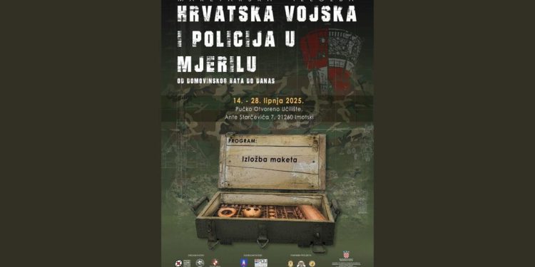 IMOTSKI Otvara se maketarska izložba “Hrvatska vojska i policija u mjerilu – od Domovinskog rata do danas”