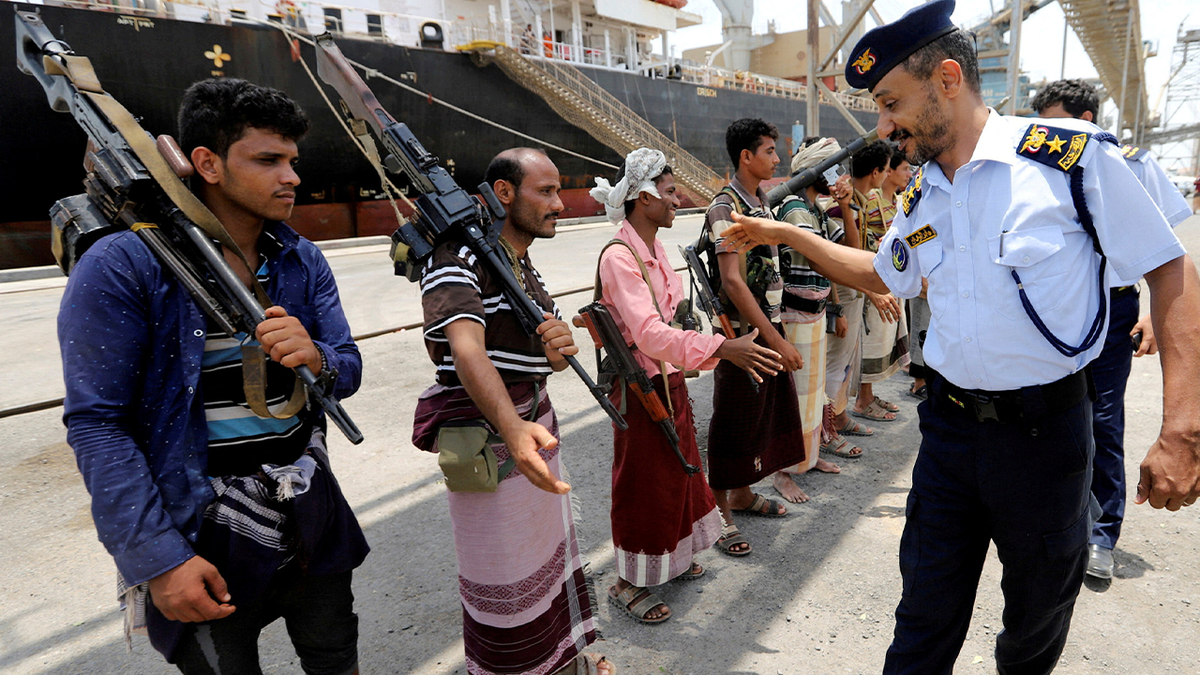 Houthis Jemenska luka