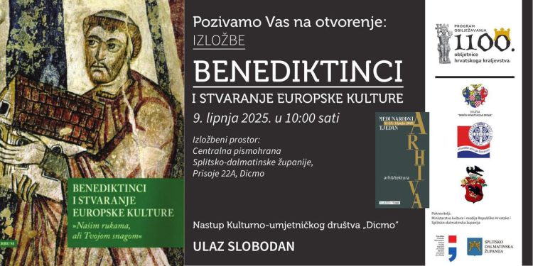 „Benediktinci i stvaranje europske kulture“: U županijskom arhivu u Dicmu otvara se izložba povodom Međunarodnog dana arhiva