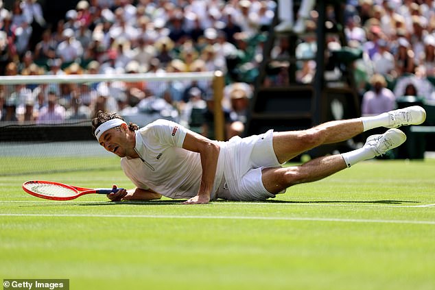 Tada se finalist US Open -a ozlijedio ronila u pucnjavu nekoliko trenutaka nakon što je igra nastavljena