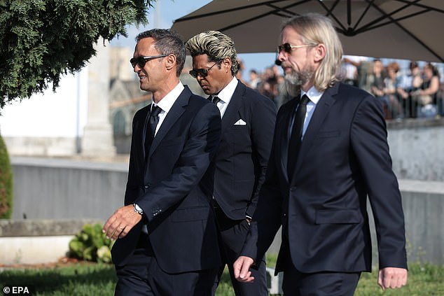 Bivši portugalski internacionalci Ricardo Carvalho, Abel Xaxier i NECA na slici su stigli