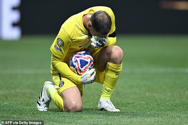 Gianluigi Donnarumma ostao je u suzama nakon nesreće nakaza koja je rezultirala ozljedom