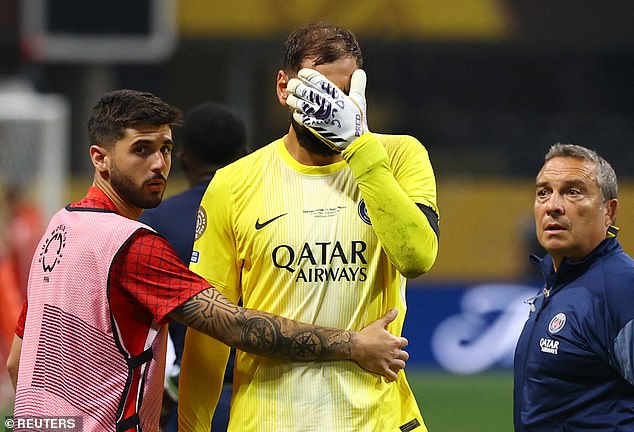 Donnarumma se vidno osjećala krivom i činilo se kao da je sudar potpuno slučajno