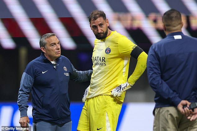 Golman PSG -a Gianluigi Donnarumma bio je suzan nakon njegove uloge u incidentu Grizzly