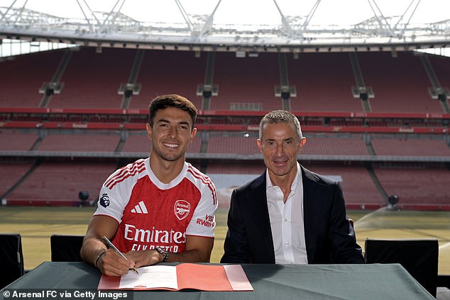 Arsenal je najavio potpisivanje veznjaka Real Sociedad Martin Zubimendi za 60 milijuna funti